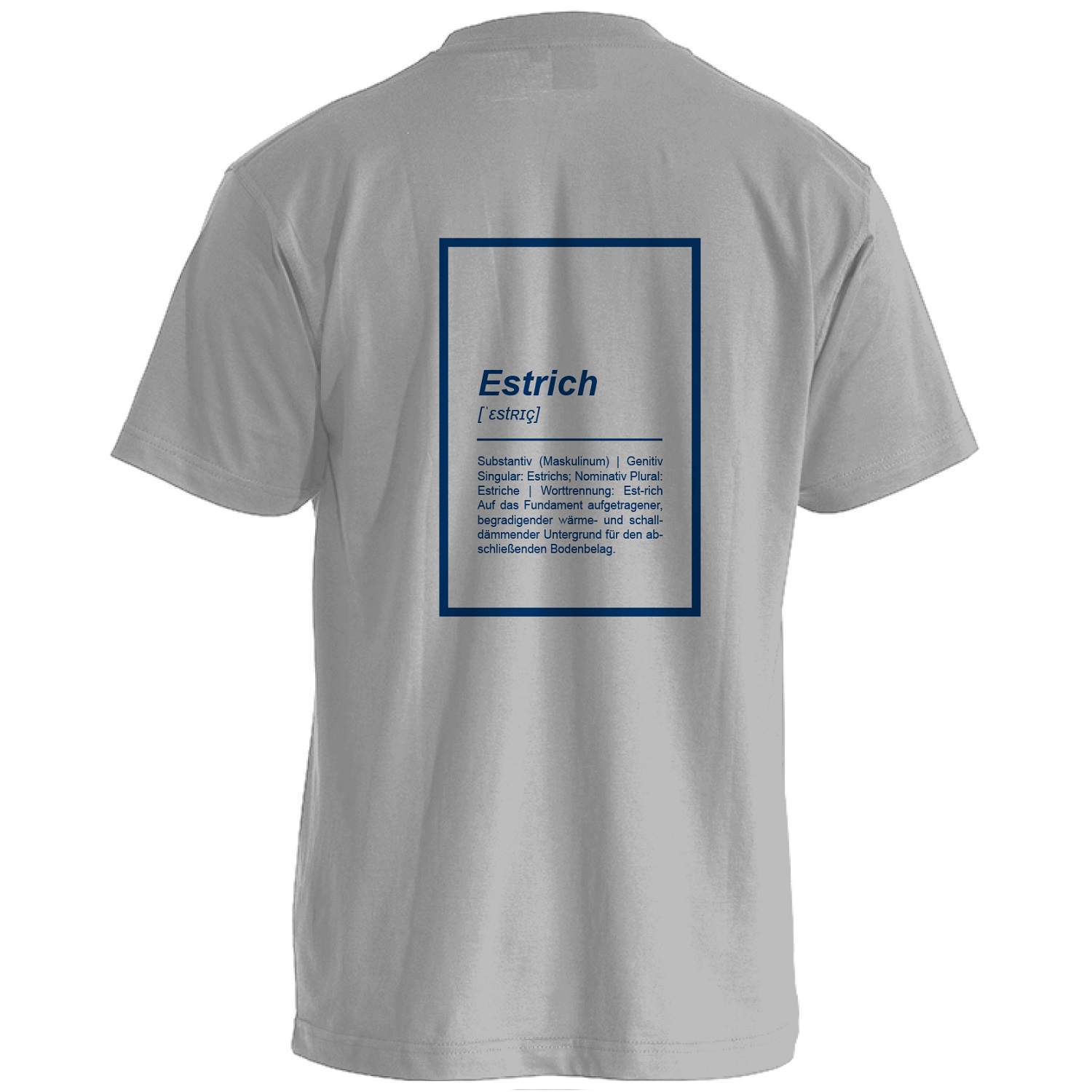 UZIN T-Shirt "Estrich" mit Logo